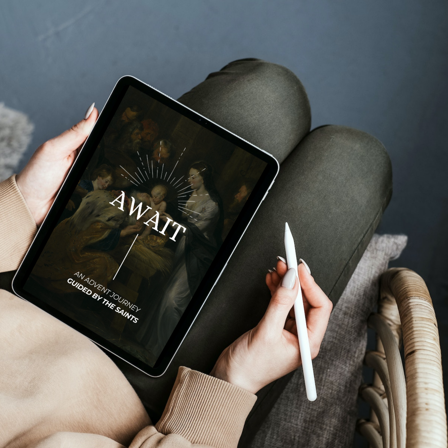 Await: An Advent Journey Guided by the Saints (Digital Download)