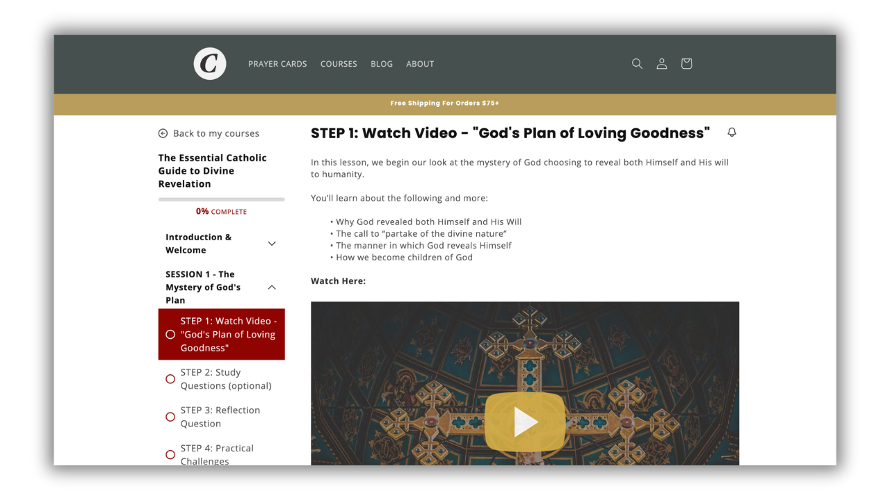 The Essential Catholic Guide to Divine Revelation (Video Course)