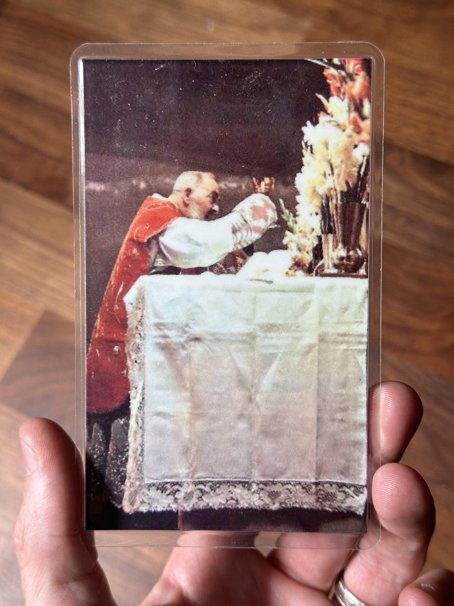 "Stay With Me, Lord" Padre Pio Prayer Card