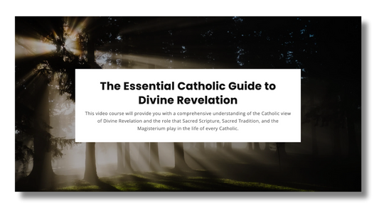The Essential Catholic Guide to Divine Revelation (Video Course)